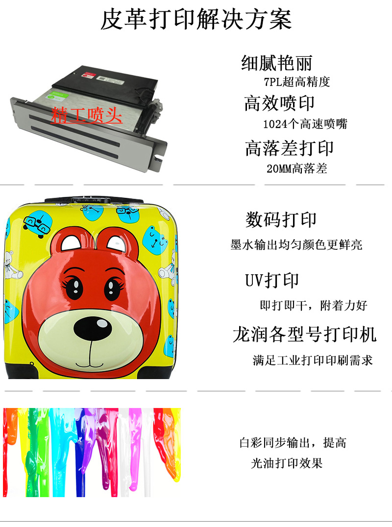 皮革打印解決方案，皮具箱包打印方案