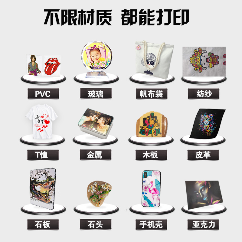 不限材質(zhì)，都能打印